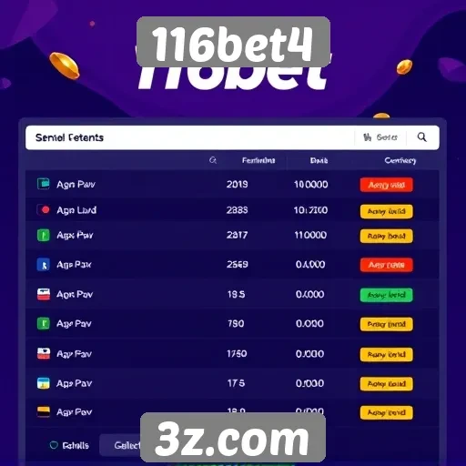 Opções de pagamento no site 116bet4