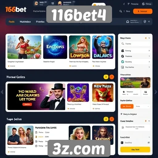 Facilidade de navegação no site 116bet4 é destacada